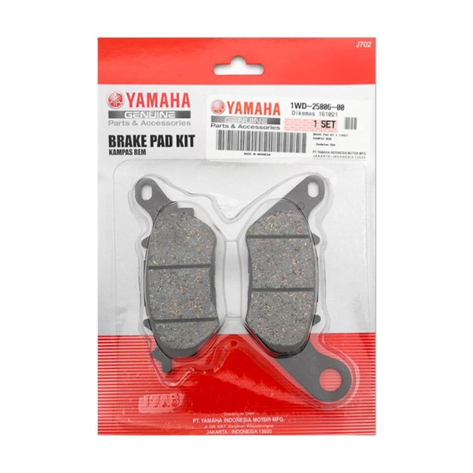YAMAHA YZF R25-MT 25 ARKA FREN BALATASI ORJİNAL 2015-2024